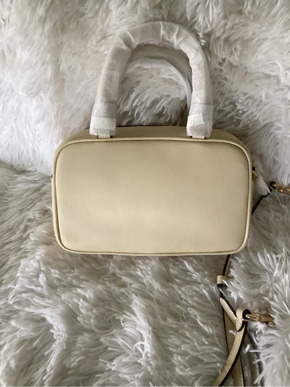 Coach Cream Floral Applique Crossbody